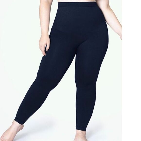 Shapermint Empetua High Waist Shaping Leggings Women's 3XL in Black - Picture 1 of 7